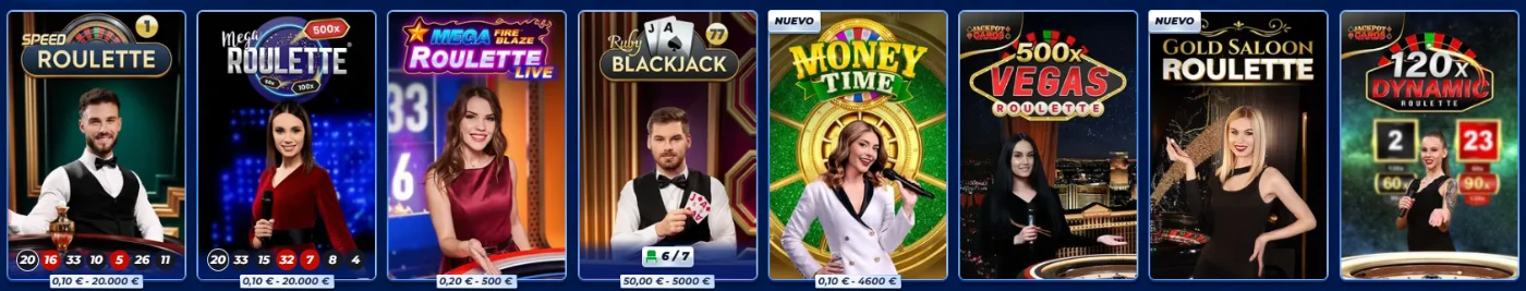 Casino en vivo 